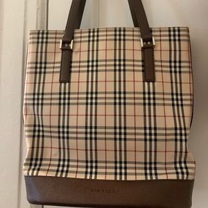 Authentic vintage Burberry totes